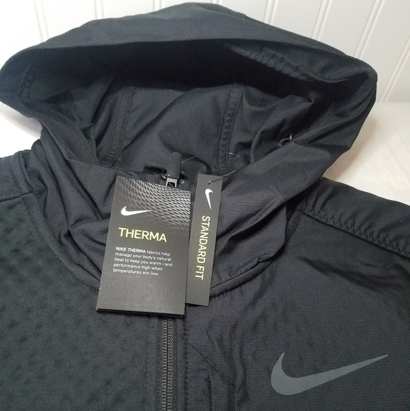 Nike Therma Full-Zip Hooded Training Jacket - Picture 2 of 5